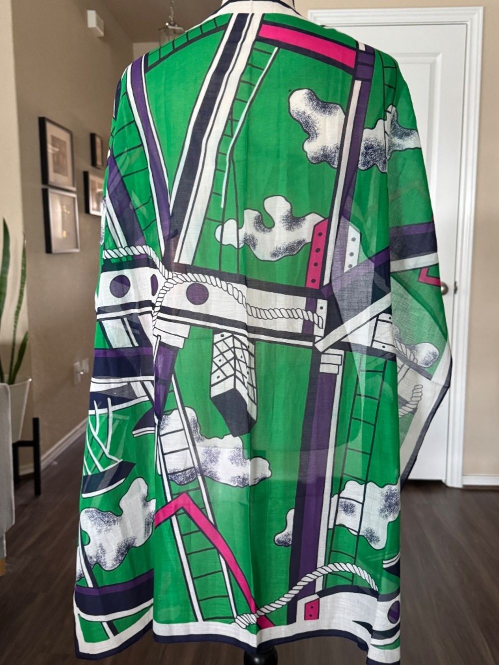 Vintage ECHO Cotton Scarf